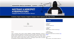 Desktop Screenshot of konference.e-bezpeci.cz