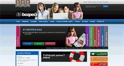 Desktop Screenshot of e-bezpeci.cz